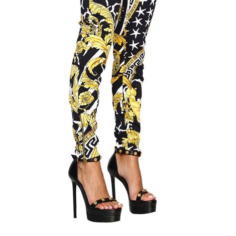 women's versace pants|versace women's shorts.